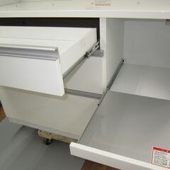 R076 国産 高橋木工 キッチンボード、食器棚、幅120cm 美品