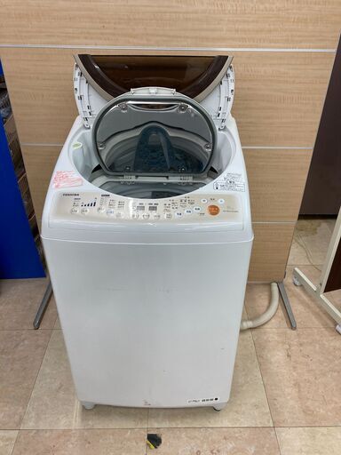 中古　動作確認済み　全自動洗濯乾燥機　TOSHIBA　東芝　AW-80VLE9　8.0kg　乾燥4.5kg　管理番号JTH-20