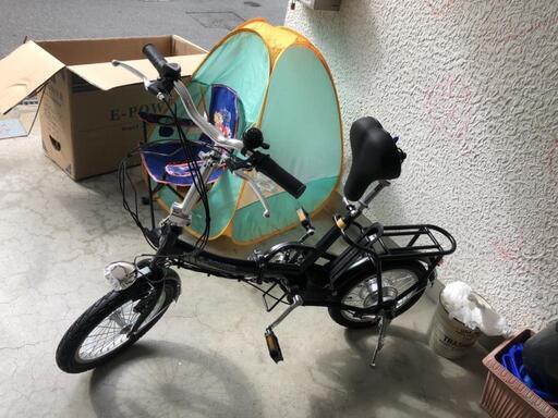 アシスト付き電動自転車 ブラック