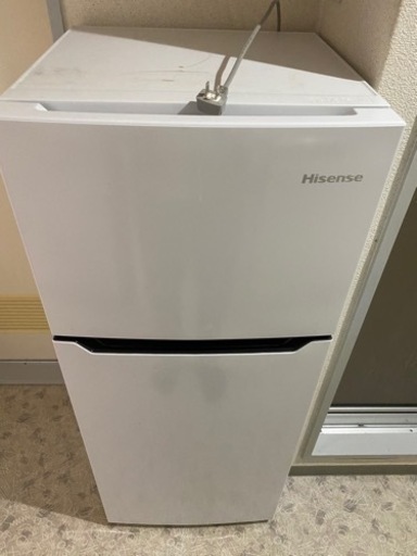 Hisence (ハイセンス) 冷蔵庫 120L 2ドア HR-B12C  2020年製
