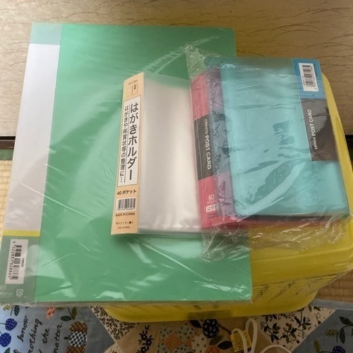 クリアファイルとハガキホルダー ３ みやぷー 鞍馬口のその他の中古あげます 譲ります ジモティーで不用品の処分