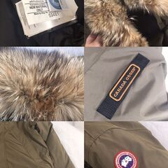カナダグースラングフォードパーカ ダウンジャケット カーキ