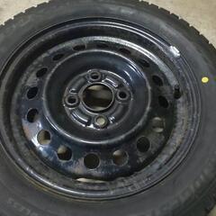 受付終了 155/65R14 スタッドレス  2021年製  VRX2  4日間装着