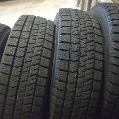 受付終了 155/65R14 スタッドレス  2021年製  VRX2  4日間装着