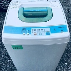 1036番 日立✨全自動電気洗濯機✨NW-5KR‼️