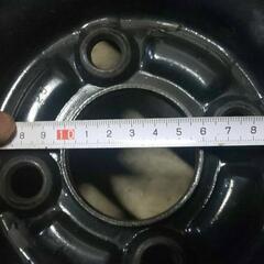 受付終了 155/65R14 スタッドレス  2021年製  VRX2  4日間装着