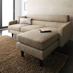 愛品館 江戸川店】ROOM DECO 本革 2.5人掛けソファ ID：156-008717-007