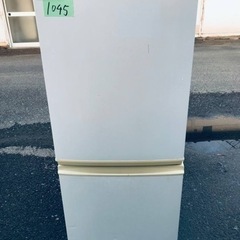 1045番 SHARP✨ノンフロン冷凍冷蔵庫✨SJ-KR14-FG‼️