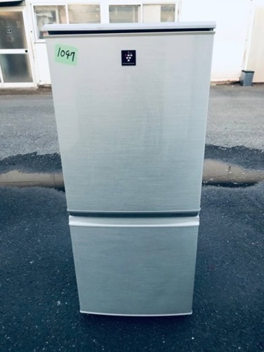 1047番 SHARP✨ノンフロン冷凍冷蔵庫✨ SJ-PD14T-N‼️