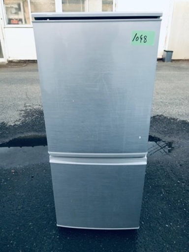 ✨2016年製✨1048番 SHARP✨ノンフロン冷凍冷蔵庫✨SJ-D14B-S‼️