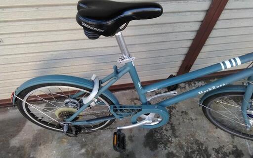 ブリジストン 買い物ミニベロ MARK ROSA 20インチ オートライト マット