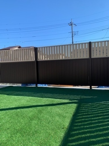 新品未使用、引き取り限定】三協アルミ形材フェス本体のみ サイズ1998