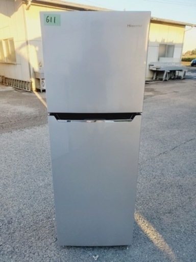 ③✨2018年製✨611番 Hisense✨ノンフロン冷凍冷蔵庫✨HR-B2301‼️