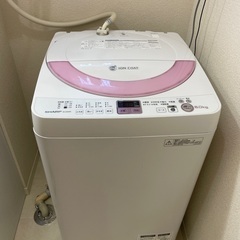 【SHARP シャープ】6.0kg 洗濯機 ES-GE60N