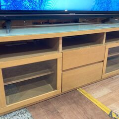 【愛品館市原店】照明付枠型TVボード