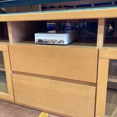 【愛品館市原店】照明付枠型TVボード