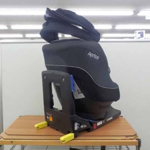 アップリカ チャイルドシート クルリラプレミアム 新生児～4歳頃まで 回転式 プレミアムグレー 札幌市 西野店