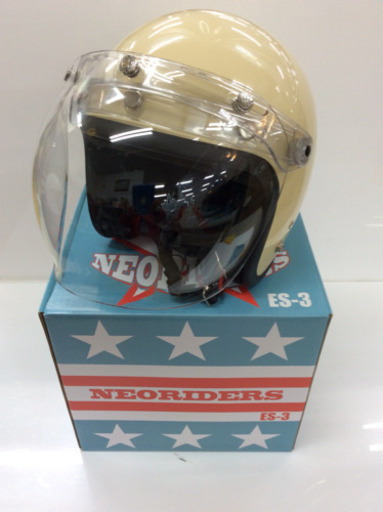 NEORIDER ヘルメット ES-3 57〜60cm シールド付【未使用品】