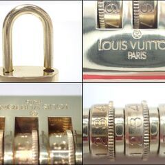 AA519 ルイヴィトン ダイヤル式 パドロック 鍵 南京錠 カデナ 超美品