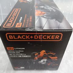 ブラック&デッカー 18Vコードレス丸ノコ BDCCS18K2 未使用品 
