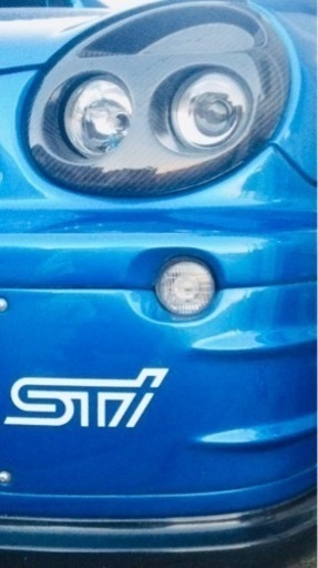 スバル インプレッサWRX A・B型 丸目 カーボンヘッドライト