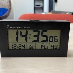 【12月27確約】【ニトリ🕊電波デジタル時計⏰シンプルなデザイン...
