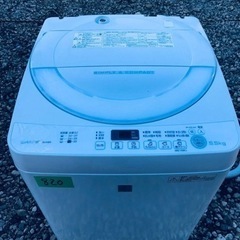 ①✨2016年製✨820番 SHARP✨全自動電気洗濯機✨ES-...