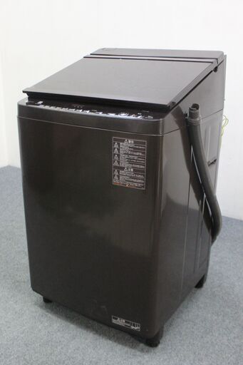 東芝 ZABOON 全自動洗濯乾燥機 洗濯10/乾燥5.0㎏ AW-10SV9 グレインブラウン 2020年製 TOSHIBA  中古家電 店頭引取歓迎 R4848)