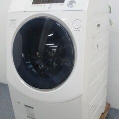 シャープ ドラム式洗濯乾燥機 洗濯10㎏/乾燥6.0㎏ ES-H...