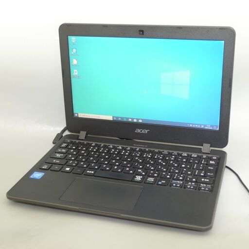 高速SSD 中古美品 ノートパソコン 11.6型 acer エイサー TMB117M-N14Q Celeron 4GB 無線 WiFi Bluetooth カメラ Windows10 Office