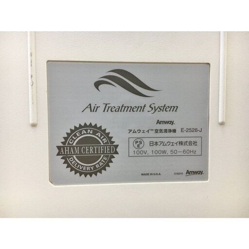 アウェイ 空気清浄機 E-2526-J Amway Yahoo!オークション - 日本アムウェイ Amway E-2526-J 空気清浄