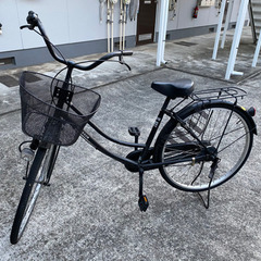 【お渡し決定】カゴ付き自転車