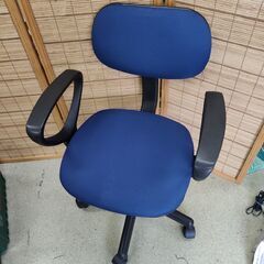 サンワサプライ オフィスチェア ブルー 椅子 ワーキングチェア