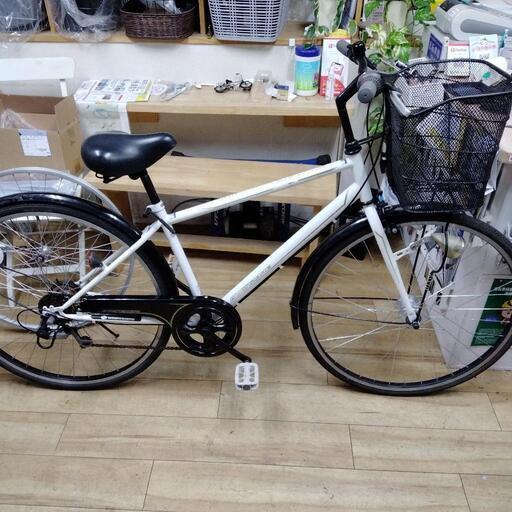 中古自転車３３４６　２７インチ　６段ギヤ　LEDオートライト 売切中古❱ 27インチ 6段ギヤ LEDオートライト 藤沢元気回復デジタル