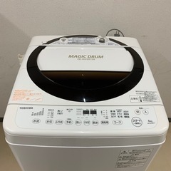 ※2016年製 洗濯機 TOSHIBA AW-6D3M 菊HG