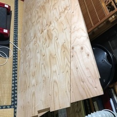 【商談中】針葉樹構造用合板 端材 3枚 木材 DIY