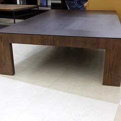 札幌市/清田区 展示品!! karimoku/カリモク リビングテーブル DU5110 MK モカブラウン 座卓/センターテーブル 加工品