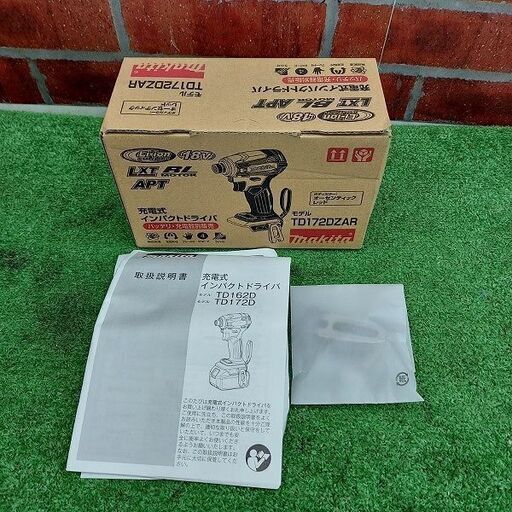 マキタ TD172DZAR インパクトドライバー【リライズ野田愛宕店】【店頭取引限定】【未使用】【管理番号：IT4699KV15PM】