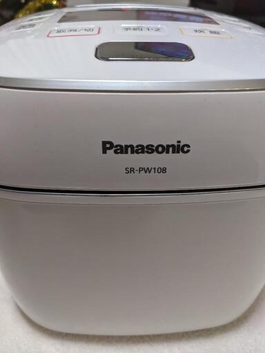 お値下げ】Panasonic炊飯器SR-PW108 |