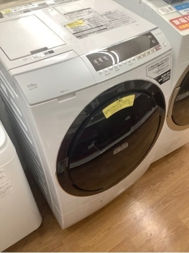 「安心の1年保証付！！【HITACHI(ヒタチ)】ドラム式洗濯機取りに来れる方限定！売ります！」