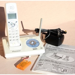 電話機　Pioneer　TF-FD1500　コードレスフォン　親...