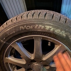元々CUBEに付けてたスタッドレスタイヤ