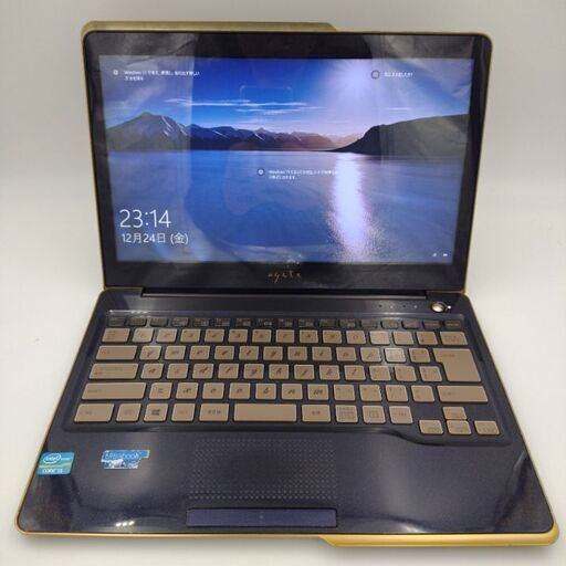 【女性向け】富士通 第3世代Core i5搭載 HDD500G メモリ4G  13.3インチ　Wifi対応 Windows10搭載　＃1424B09