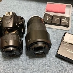 【1／1まで】Nikon D5600 ダブルズームキット＋α