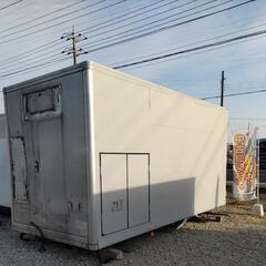 【匝瑳市八日市場】No.Y-3 鍵付きコンテナ 長さ約440cm×幅190cm×高さ235cmくらい 配送可 
