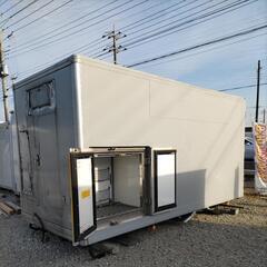 【匝瑳市八日市場】No.Y-3 鍵付きコンテナ 長さ約440cm×幅190cm×高さ235cmくらい 配送可 