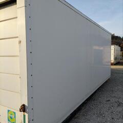 【匝瑳市八日市場】No.M-44 シャッター式 保冷コンテナ 長さ約590cm×幅227cm×高さ245cmくらい 配送可