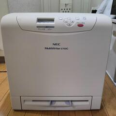 NEC　A4カラーレーザープリンター　5750C 完動品