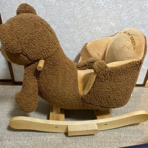 子ども用クマのロッキングチェア 売り上げ金は寄付します Npo団体 Hsc 横堤のおもちゃの中古あげます 譲ります ジモティーで不用品の処分