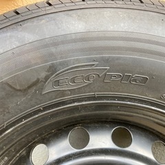 ハイエース　新車外し　純正タイヤホイール